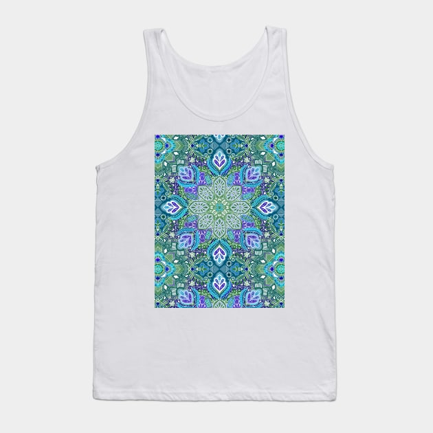Peacock Summer Tank Top by micklyn